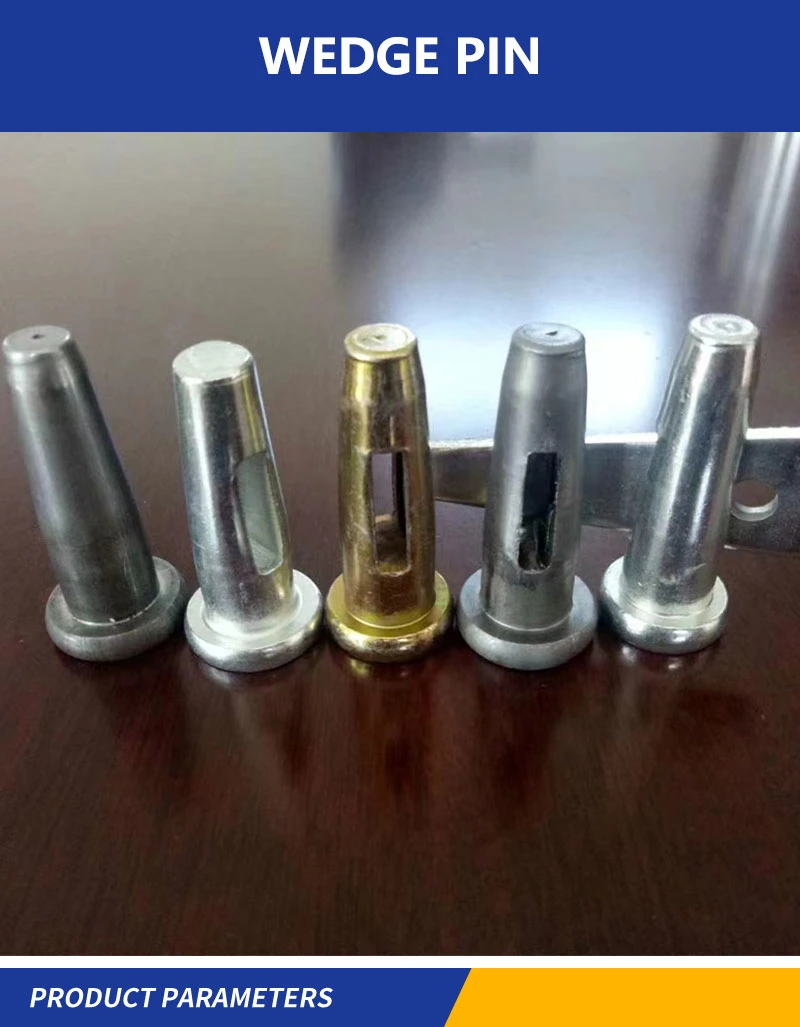 Aluminum Accessories Stub Pin and Wedge