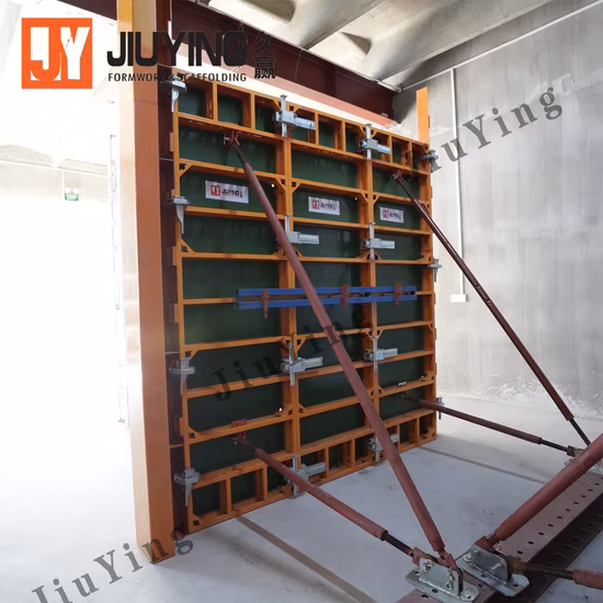 Système de coffrage modulaire de construction en aluminium