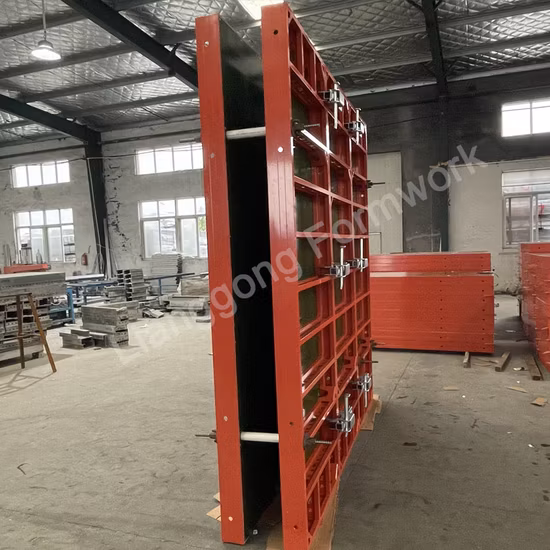 Système de coffrage en alliage d'aluminium Lianggong pour la construction de colonnes de dalles murales