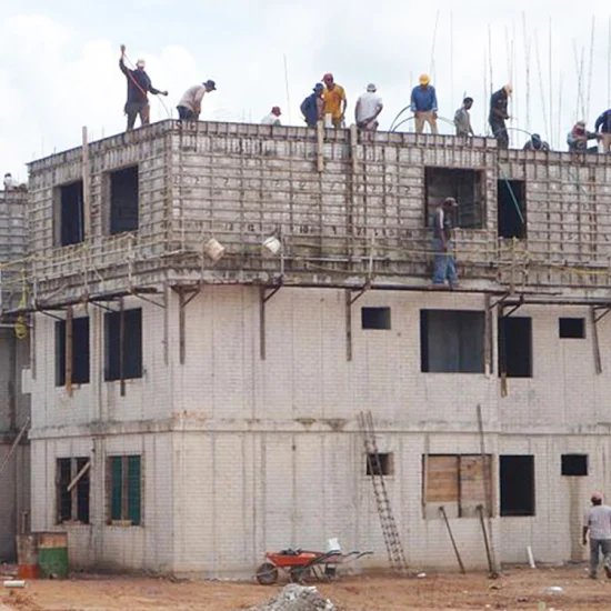 Système de coffrage en alliage d'aluminium pour béton de construction d'usine pour construire une maison abordable